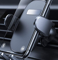 Support de téléphone portable pour voiture, support universel pour téléphone de voiture, style ventilation, ABS, tendance 2025, accessoires de téléphone pour voiture