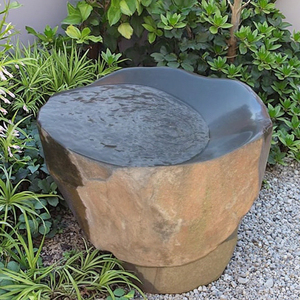 Produit extérieur moderne <span class=keywords><strong>de</strong></span> jardin <span class=keywords><strong>de</strong></span> fontaine <span class=keywords><strong>de</strong></span> cascade <span class=keywords><strong>de</strong></span> <span class=keywords><strong>pierre</strong></span> <span class=keywords><strong>de</strong></span> basalte pour la décoration extérieure - Product Image 5