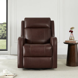 DOSER Übergangsmodell Bestseller Verstellbarer Komfortabler Leder-Elektrischer Relaxsessel mit Holzrahmen Metallbeinen Drehfunktion - Product Image 3