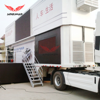 SINOSWAN SR130 PRO LUXE Publicité Affichage LED Van Truck Vidéo LED Écran Mobile Véhicule Fournisseur