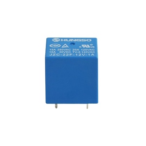 Hungso 15A мини-реле мощности, <span class=keywords><strong>JZC</strong></span>-<span class=keywords><strong>22F</strong></span> 12 В, 4 контакта, 5 контактов, 20 А, реле платы - Product Image 2