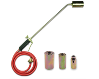 Contrôle des mauvaises herbes au propane portable de haute qualité et pulvérisation de flamme pistolet à gaz liquéfié torches de soudage
