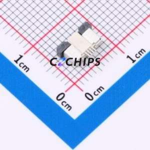 CAX-AFC07-04XCB-H2.0 FFC/FPC Connector SMD,P=0.5mm,Horizontal Mount Connector Drawer Type Bottom Contact 4P 0.5mm - Product Image 2