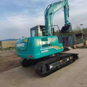 Excavadora Sunward SWE90E SWE210 Usada, Diseño Compacto de 9 Toneladas, Perfecta para Trabajos en Espacios Reducidos, Pluma Reforzada, Excavación de Cimientos Duraderos - Product Image 5