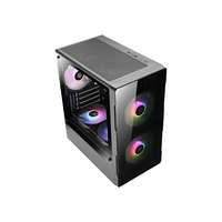 Nouveau modèle boîtier de jeu PC M-ATX pour armoire PC de bureau boîtier d'ordinateur et tours châssis PC USB3.0 avec panneau en maille