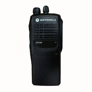 Motorola GP340 GP328 için profesyonel Analog taşınabilir radyo programlanabilir Walkie Talkie VHF UHF kanalları ile iki yönlü radyolar - Product Image 1