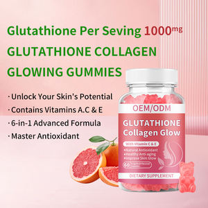 Collagene L-Glutatione Luminoso OEM/ODM, Caramelle Gommose Naturali per la Luminosità della Pelle, Caramelle Gommose al Collagene Luminose con Certificazione GMP - Product Image 4