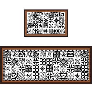 Tapetes <span class=keywords><strong>de</strong></span> Cocina <span class=keywords><strong>de</strong></span> PVC Impresos en HD, Antideslizantes, Modernos, Lavables, con Superficie Transparente - Product Image 3