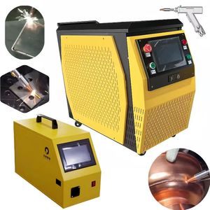 Machine de soudage au laser à fibre portative HUALONG, nouvelle, 1,5-3 kW, mini, refroidie par air, facile à utiliser et multifonctionnelle, garantie 1 an - Product Image 1