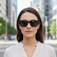 Lunettes de soleil intelligentes 4K avec caméra et traduction IA, vidéo POV, pour la sécurité sportive en extérieur pour hommes