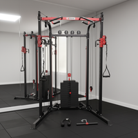 Équipement de fitness multifonctionnel pour la maison en gros : Crosser Trainer avec fixation Smith Machine et Cage de musculation Smith Machine