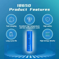Baterai Li ion silinder isi ulang 18650 baterai Lithium ion 3.7V 18650 sel baterai Lithium 3.7V 3200mAh