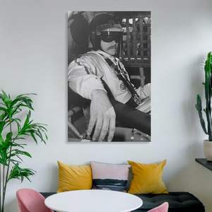 Personnalisé Dale Earnhardt Racing Portrait Vintage Motorsports Poster Wall Art Home Decor - Product Image 4