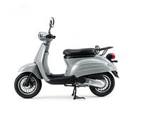 Scooter routier pour adultes économique 50cc, refroidissement par air, 4 temps, moteur à essence, homologué CEE Euro 5, démarrage électrique, frein à disque avant, frein à tambour arrière, réservoir 5,4L, EFI
