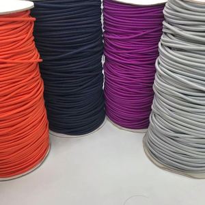 Cordon élastique tressé en caoutchouc 2,5 mm 3 mm, écologique, durable, haute ténacité pour chaussures, vêtements, sacs, textiles de maison, masques - Product Image 2