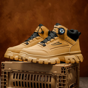 Zapatos para Hombre, Nuevos, Estilo Deportivo, de Moda, Venta Directa de Fábrica, Precio al por Mayor, Suela Gruesa Antideslizante, Botas de Trabajo para Exteriores - Product Image 2