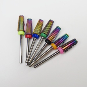 Muestra Gratuita de Brocas Electrónicas para Uñas 5 en 1, Broca Recta y de Corte Cruzado, Broca de Carburo de Tungsteno para Fresado de Gel - Product Image 6