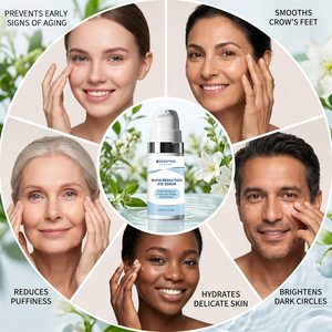 Suero para Ojos con Logotipo Personalizado, Hidratante, Reafirmante y Suavizante, Mejora la Hinchazón y la Piel Opaca de los Ojos, Reducción Rápida - Product Image 3