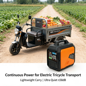 <span class=keywords><strong>Generador</strong></span> Portátil SELOSEN de 48V 60V 72V, 3.5KVA, Gasolina, 4 Tiempos, Arranque Remoto, 3.2KW, Silencioso e <span class=keywords><strong>Insonorizado</strong></span> - Product Image 5
