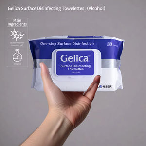 Toallitas antibacterianas <span class=keywords><strong>Amonio</strong></span> Cuaternario Tejidos antisépticos Toallitas desinfectantes Bolsas Toallitas desinfectantes para manos sin Alacohol - Product Image 5