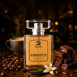 Zesteq Cocoty Parfum Unisexe Premium 30 ml Eau de Parfum avec une Fragrance Riche Inspirée du Café et du Chocolat Longue Durée Gourmande - Product Image 1