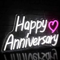 Enseigne LED Néon Électronique Fengfan Personnalisée pour Mariages et Fêtes, Texte « Better Together »