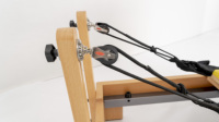 Reformer Pilates en bois d'érable, machine d'exercice professionnelle, logo et couleur personnalisés, vente directe usine