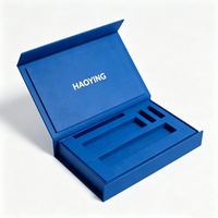 Boîte cadeau magnétique personnalisée avec insert en mousse EVA prédécoupée, impression de logo personnalisée sur le couvercle, emballage de produit de luxe, OEM, vente en gros
