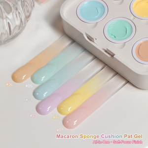 Missgooey Macaron 6Grid, Esponja para Gel, Gel de Uñas de Alta Pigmentación para Degradado Ombre, Gel de Uñas de Larga Duración - Product Image 3