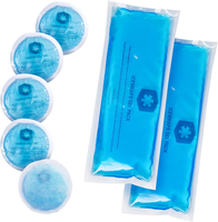 Packs de gel chaud/froid circulaires multifonctions pour soulagement de la douleur et livraison de repas