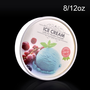 4Oz 6Oz 8Oz 12Oz 16Oz 32Oz 64Oz Kem Giấy Cốc Kem Dùng Một Lần - Product Image 4
