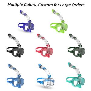 Thiết kế mới 180 độ toàn cảnh 3 trong 1 chống sương mù chống rò rỉ Scuba lặn mặt nạ với máy ảnh núi - Product Image 3