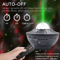 Lampe de nuit LED blanc chaud pour chambre et salon, projecteur de planètes et étoiles, lampe universelle galaxie lave colorée, télécommande PVC