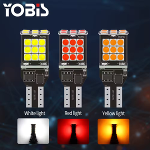YOBISขายส่งT15 24smd Bcakupย้อนกลับโคมไฟไฟท้ายรถเบรคอัตโนมัติLED Canbus <span class=keywords><strong>WY16W</strong></span> W16W T15 หลอดไฟเลี้ยวสัญญาณหลอดไฟ - Product Image 6