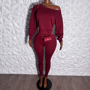 Set Sportivo da <span class=keywords><strong>Donna</strong></span> in Due Pezzi Personalizzato, Tuta Tinta Unita con Felpa a Maniche Lunghe e Leggings, Completo Sportivo e Yoga <span class=keywords><strong>per</strong></span> Donne - Product Image 4