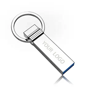 In Stock High Speed Key Ring Metal USB 3.0 8GB 64GB 32GB 128GB USB Pen Drive Flash USB Drive