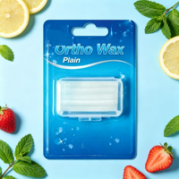 Cire orthodontique microcristalline OEM/ODM inodore et non toxique, facile à utiliser, idéale pour les ulcères buccaux et les appareils dentaires