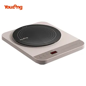 New Design One Button Operation Induction Cooktop 2000W 1 Burner Induction Cooker For Kitchen