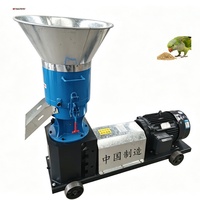 Offre Spéciale – Moulin à Granulés Électrique à Matrice Plate 4 kW, Modèle 180, Faible Bruit, pour la Fabrication d'Aliments pour Volailles, Canards, Poissons et Bétail