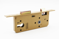 Accessoire de porte : Corps de serrure de remplacement pour serrure à mortaise de sécurité avec cylindre, serrure à cylindre standard européenne OEM, double clés