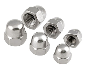 Tuercas de Acero Inoxidable SS304 DIN 1587 Personalizadas de Clase Profesional 4.8 8.8 10.9 12.9 M6-M48 - Product Image 1