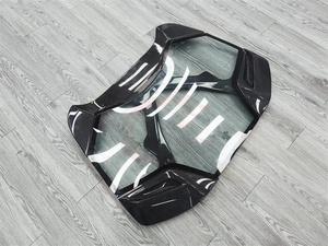 페라리 488 스파이더 탄소 섬유 엔진 후드 페라리 488 스파이더 투명 후드 바디 키트 용 캡 스타일 탄소 섬유 보닛 - Product Image 2