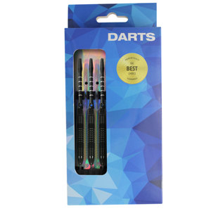 <span class=keywords><strong>Set</strong></span> di 24 Freccette in Ferro con Punta in Acciaio da 24g, Durevoli e a Prezzo Equo - Product Image 3