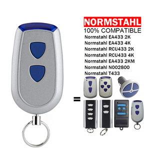 <span class=keywords><strong>NORMSTAHL</strong></span> – télécommande de Garage Standard en acier T433-4 N002800 RCU 433-2 433-4 433-2K 433-4K EA433 2KS 4KS 2KM, 433.92MHz - Product Image 1