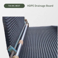 Nouvelle cellule de drainage en plastique 1000g/m² – Produits de drainage géocomposite 30mm