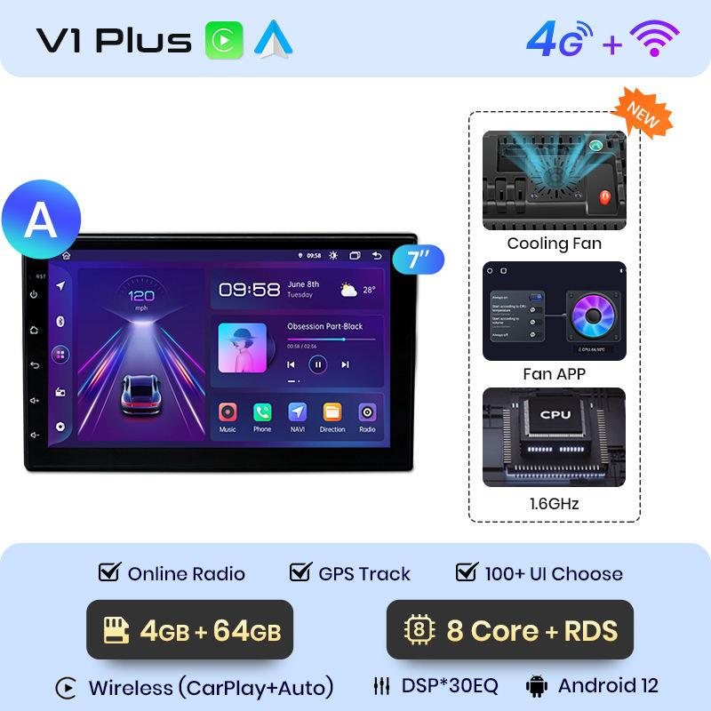 7" V1 Plus (4 GB + 64 GB)