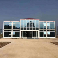 Maisons conteneurs terrasse en bois personnalisables sur Alibaba prêtes à vivre Style de vente en gros pour salon appartement atelier