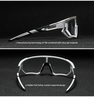 KINGSEVEN-Lunettes de cyclisme photochromiques pour homme, vélo de montagne, lunettes de soleil, de sport, VTT, LS-910, 2025