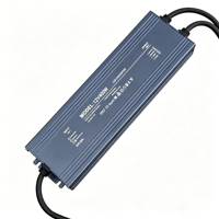 Alimentation électrique LED à haute efficacité avec boîtier en aluminium, garantie de 2 ans, étanche IP67, 5A 12V 400W pour l'éclairage intérieur