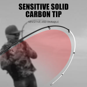 HONOREAL Light Game 2,13 M 0-5g Ultra Light Fast Action 2 Section Carbon Rod para Aji Rockfish Trucha Spinning Fishing Rod - Product Image 4